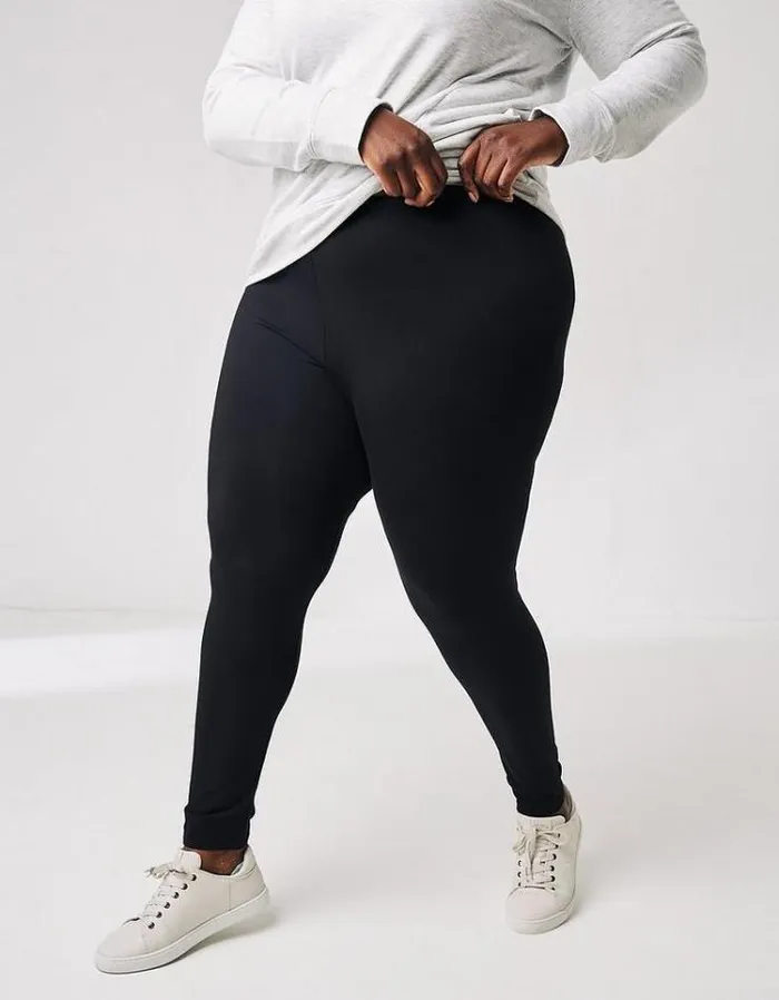 Women FatFace Jeans and Dungarees Meribel Leggings Black