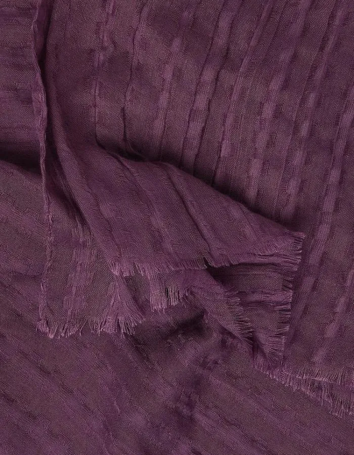 Women FatFace Scarves Lightweight Scarf Purple