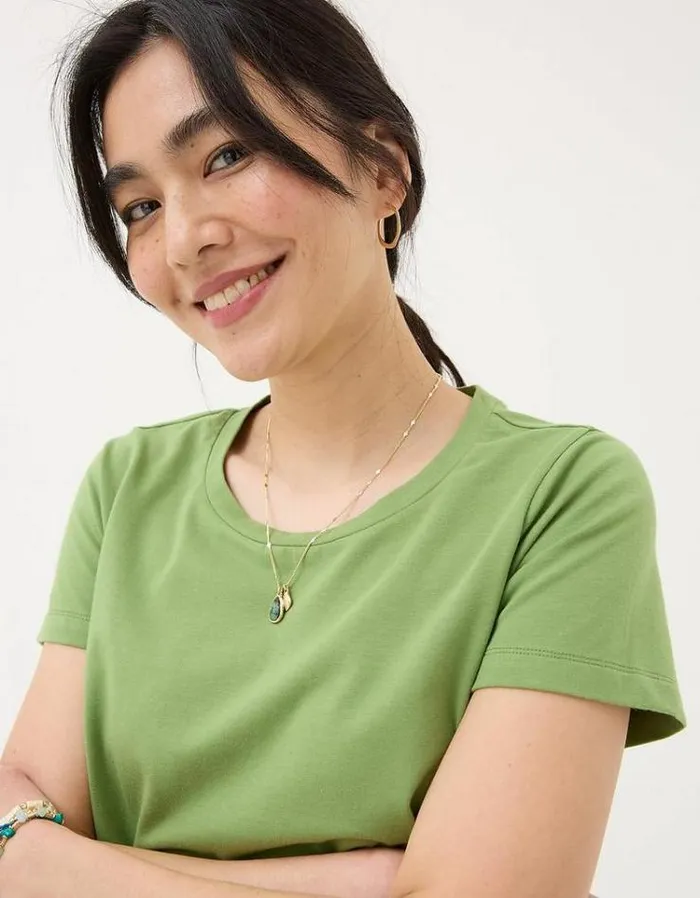Women FatFace Tops and TShirts Belle TShirt Dark Green
