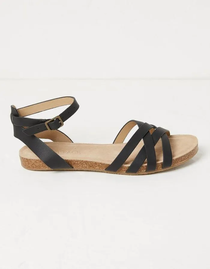 Women FatFace Vacation Shop Beth Sandals Black