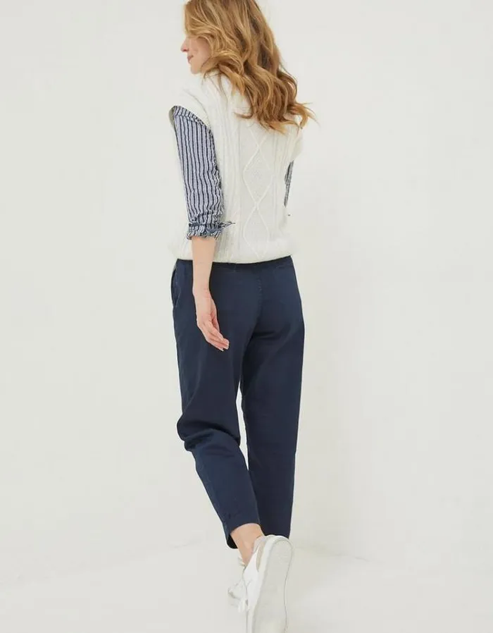Women FatFace Women039s Sale Aspen Tapered Chinos Navy