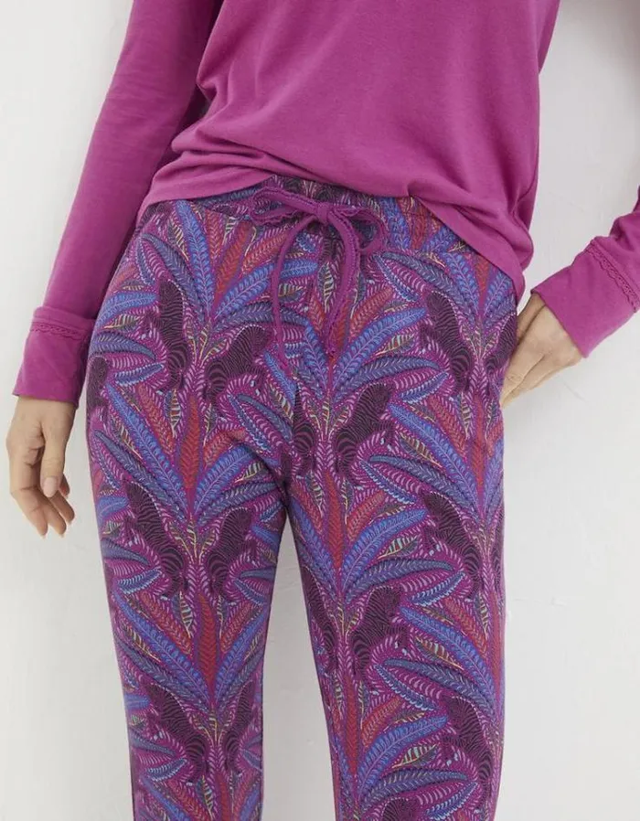 Women FatFace Women039s Sale Ellie Zebra Leggings Fuchsia Pink
