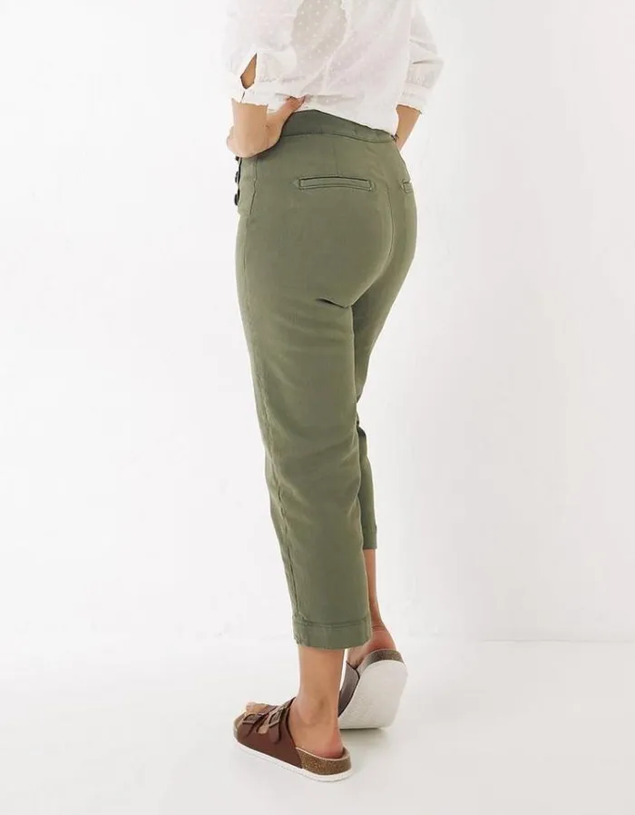 Women FatFace Women039s Sale Faye Cropped Sailor Pants Khaki