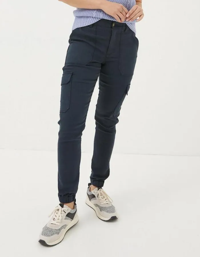 Women FatFace Women039s Sale Hythe Cargo Pants Navy