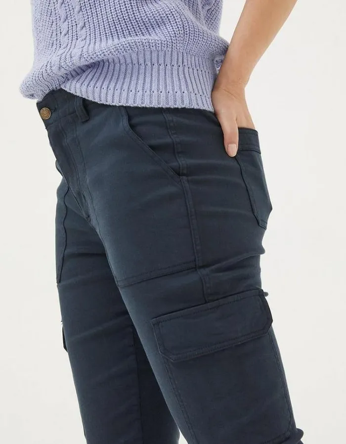 Women FatFace Women039s Sale Hythe Cargo Pants Navy