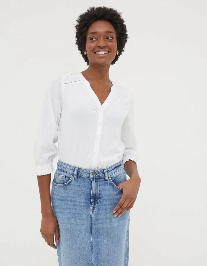 Women FatFace Women039s Sale Winnie Top White