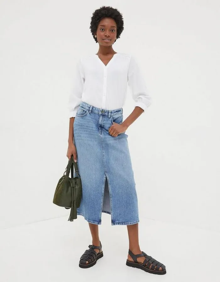 Women FatFace Women039s Sale Winnie Top White