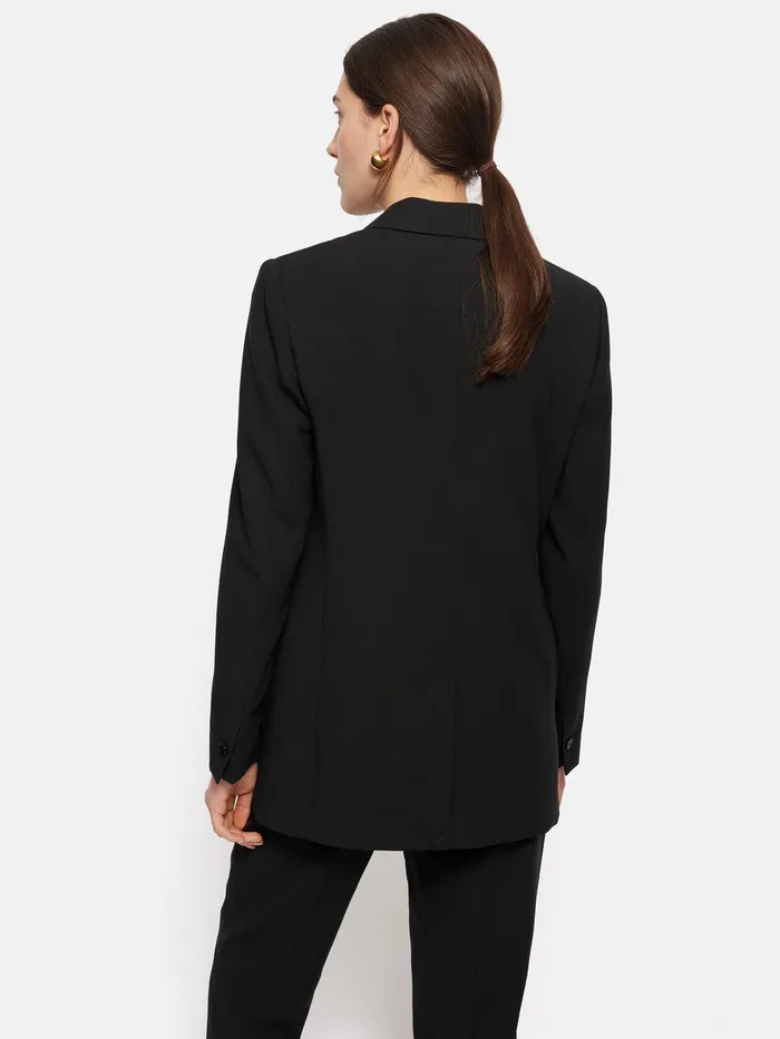 Women Fluid Twill Knox Blazer Black Jigsaw Suits and Tailoring