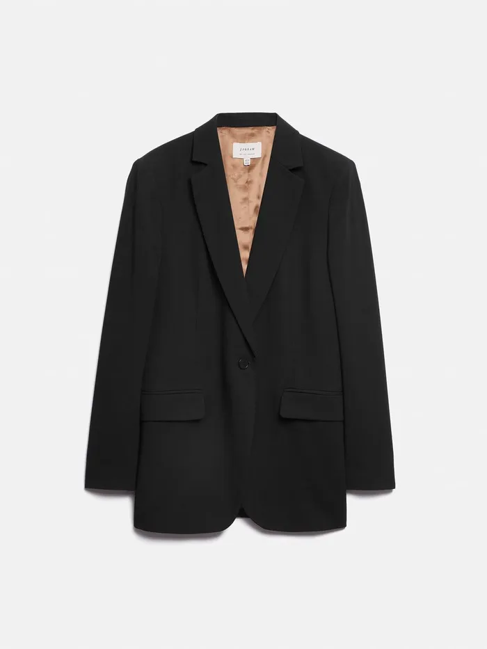 Women Fluid Twill Knox Blazer Black Jigsaw Suits and Tailoring