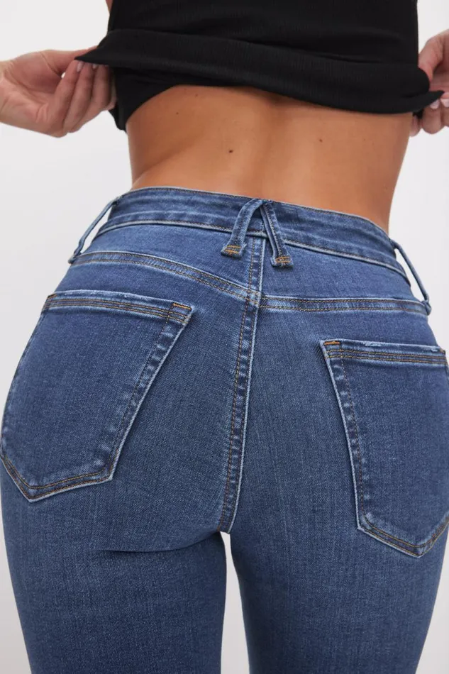 Women GOOD AMERICAN Jeans ALWAYS FITS GOOD LEGS BERMUDASHORTS Indigo520