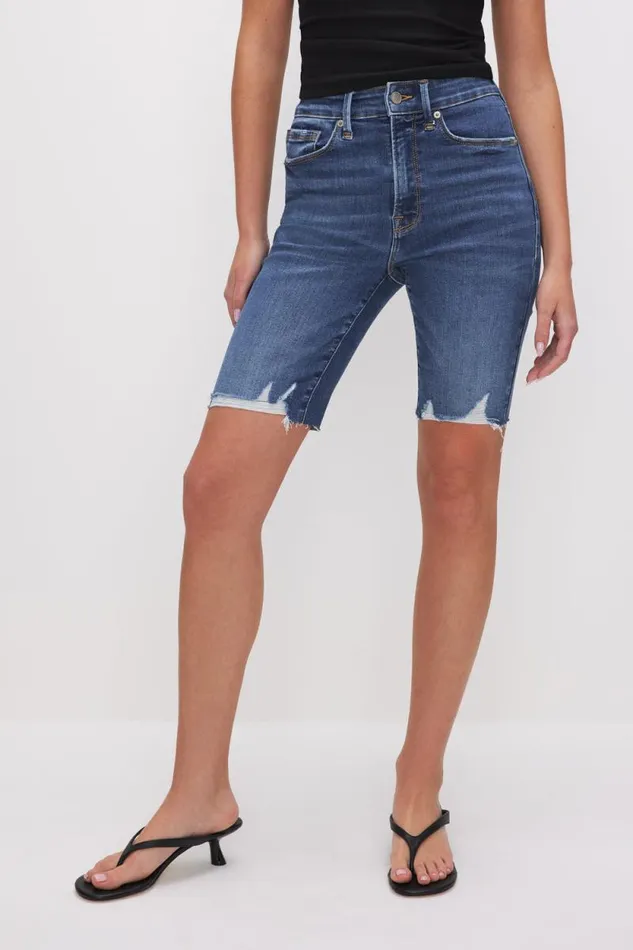 Women GOOD AMERICAN Jeans ALWAYS FITS GOOD LEGS BERMUDASHORTS Indigo520