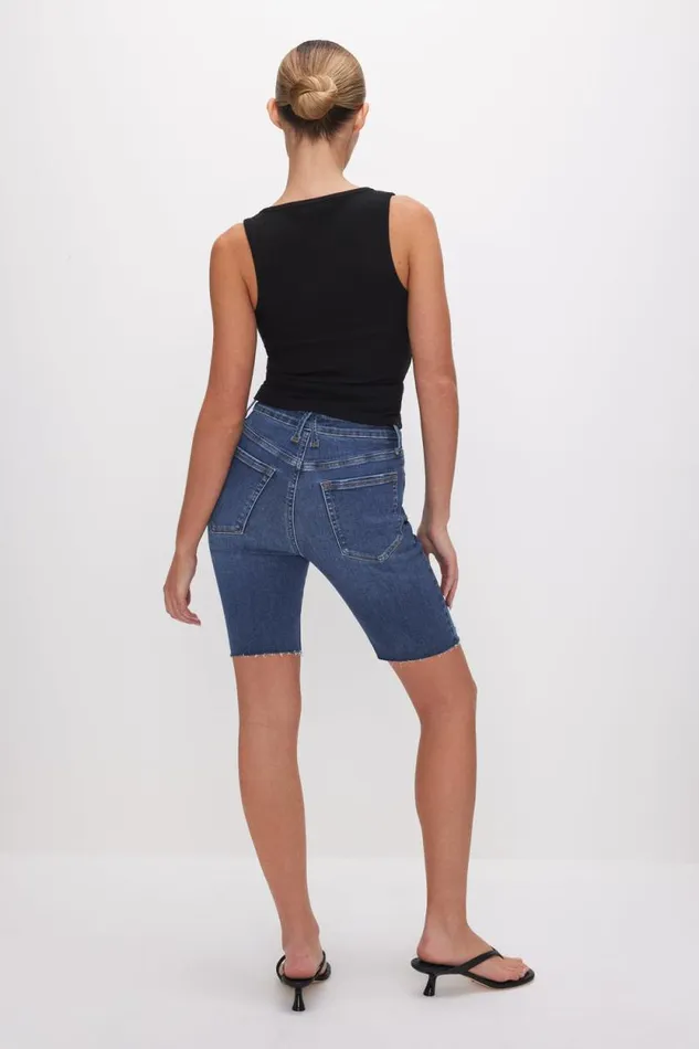 Women GOOD AMERICAN Jeans ALWAYS FITS GOOD LEGS BERMUDASHORTS Indigo520