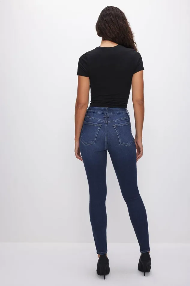 Women GOOD AMERICAN Jeans ALWAYS FITS GOOD LEGS SKINNYJEANS Indigo446