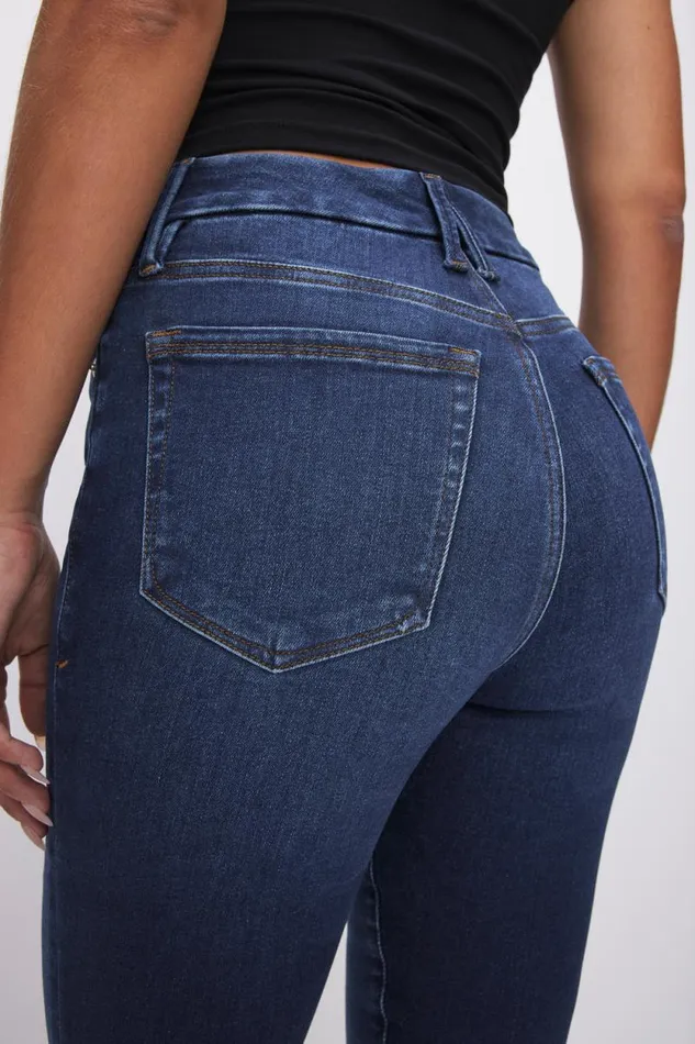 Women GOOD AMERICAN Jeans ALWAYS FITS GOOD LEGS SKINNYJEANS Indigo446