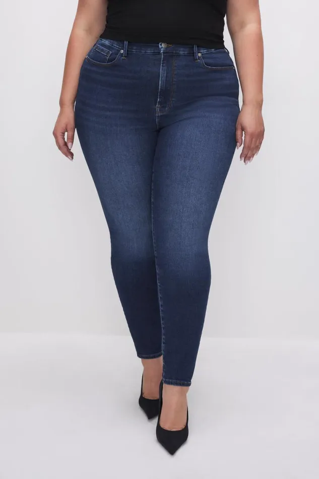 Women GOOD AMERICAN Jeans ALWAYS FITS GOOD LEGS SKINNYJEANS Indigo446