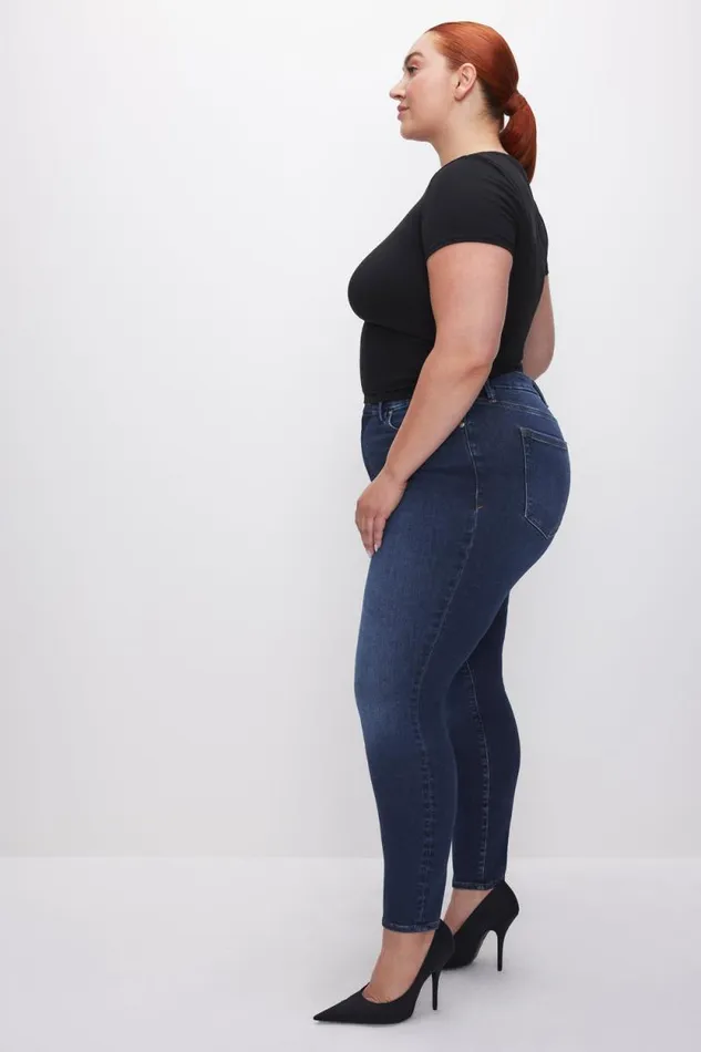 Women GOOD AMERICAN Jeans ALWAYS FITS GOOD LEGS SKINNYJEANS Indigo446