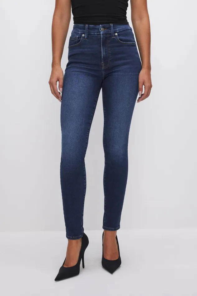 Women GOOD AMERICAN Jeans ALWAYS FITS GOOD LEGS SKINNYJEANS Indigo446