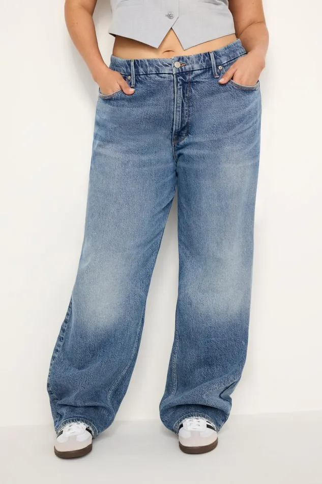 Women GOOD AMERICAN Jeans GOOD 90s RELAXEDJEANS Indigo575