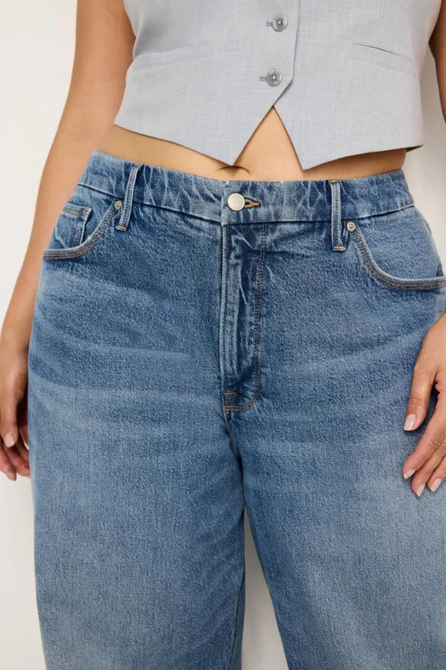 Women GOOD AMERICAN Jeans GOOD 90s RELAXEDJEANS Indigo575