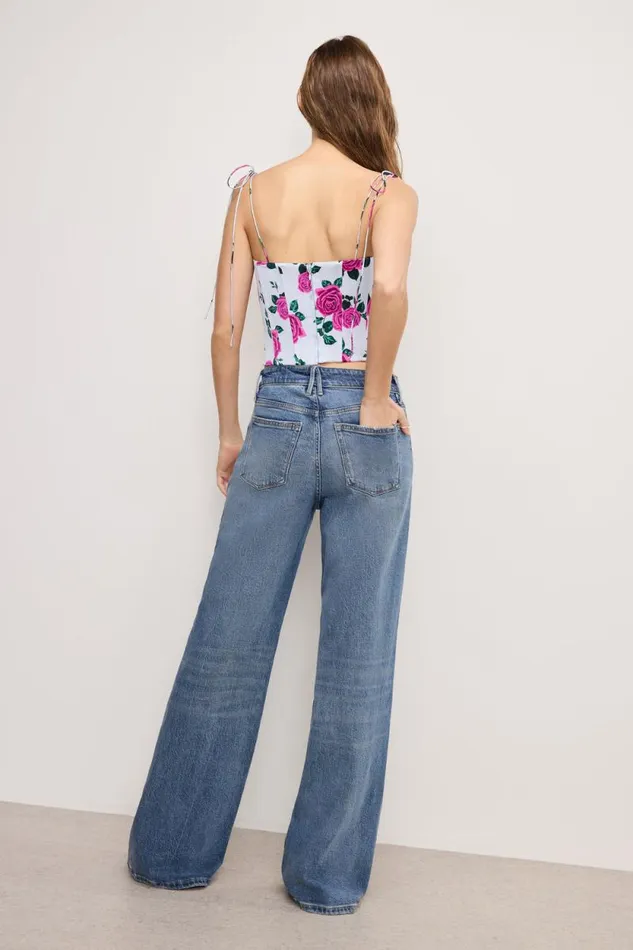 Women GOOD AMERICAN Jeans GOOD EASE RELAXEDJEANS Indigo575