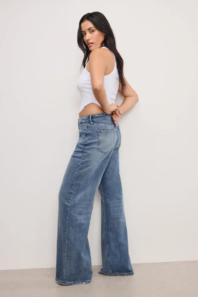 Women GOOD AMERICAN Jeans GOOD EASE RELAXEDJEANS Indigo575