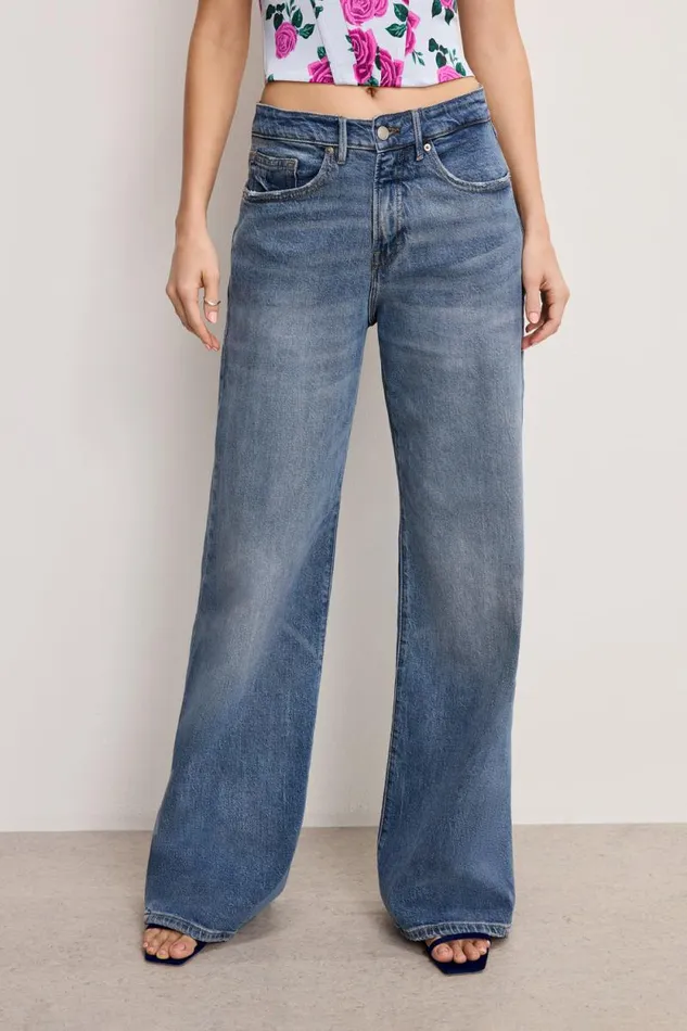 Women GOOD AMERICAN Jeans GOOD EASE RELAXEDJEANS Indigo575