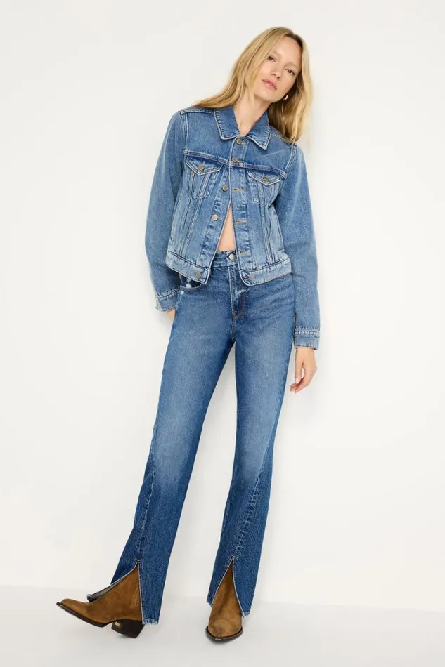 Women GOOD AMERICAN Jeans GOOD ICON STRAIGHTJEANS Indigo713