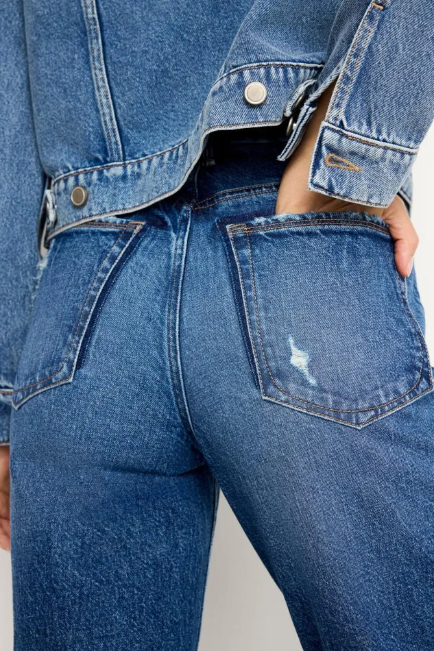 Women GOOD AMERICAN Jeans GOOD ICON STRAIGHTJEANS Indigo713