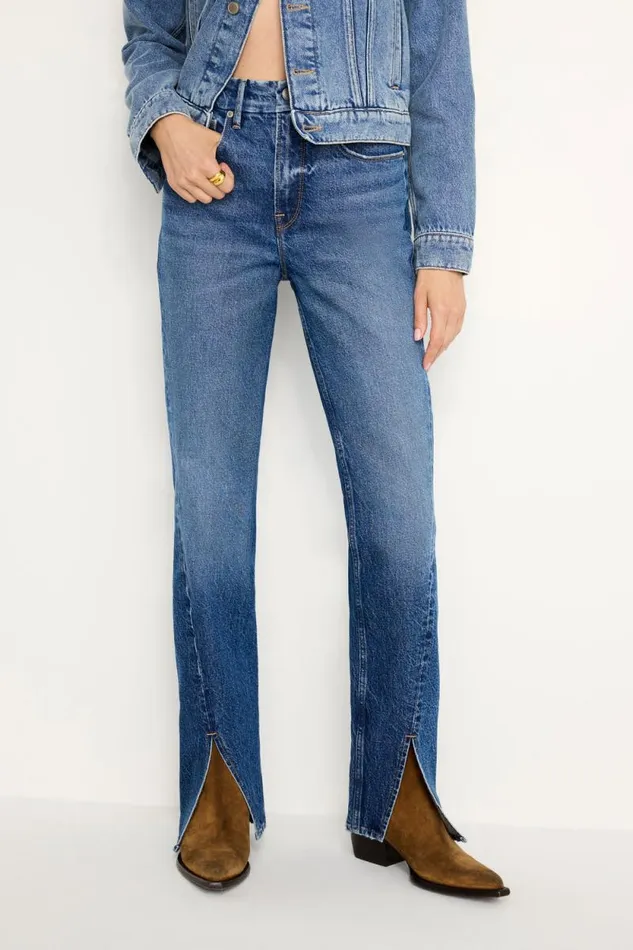 Women GOOD AMERICAN Jeans GOOD ICON STRAIGHTJEANS Indigo713