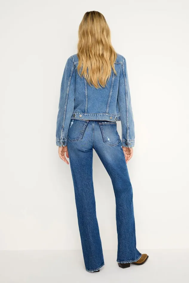 Women GOOD AMERICAN Jeans GOOD ICON STRAIGHTJEANS Indigo713