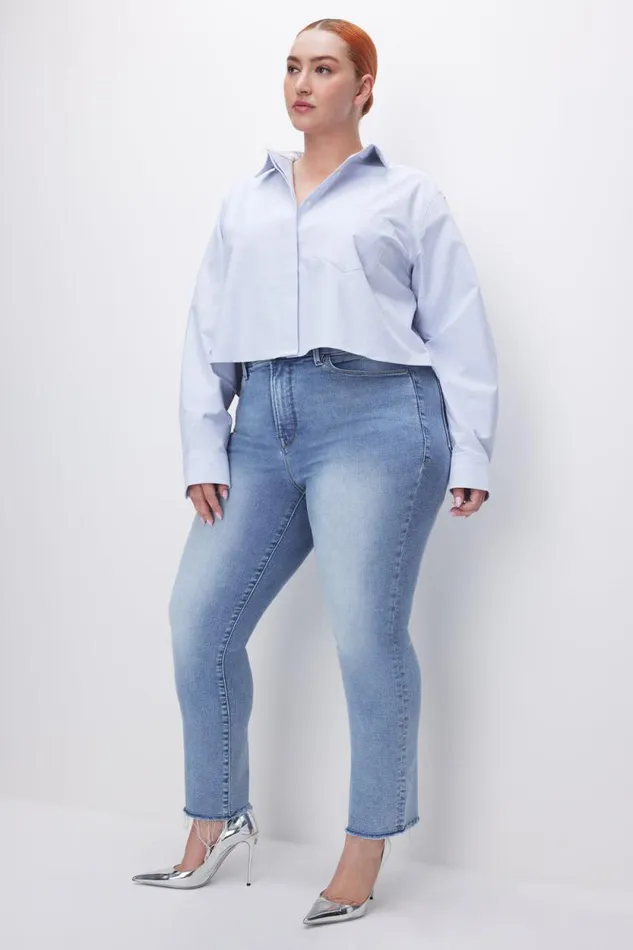Women GOOD AMERICAN Jeans GOOD LEGS STRAIGHTJEANS Indigo614