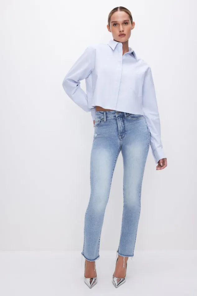 Women GOOD AMERICAN Jeans GOOD LEGS STRAIGHTJEANS Indigo614