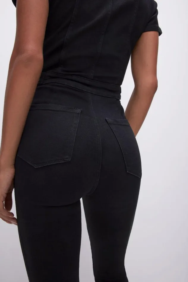 Women GOOD AMERICAN Jumpsuits FIT FOR SUCCESSJUMPSUIT Black099