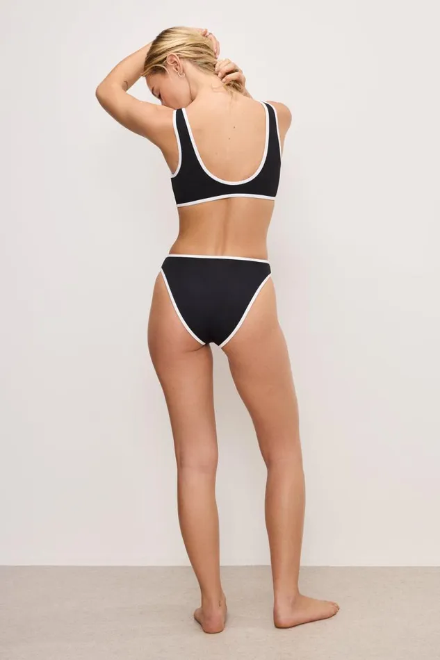 Women GOOD AMERICAN Swim BETTER BIKINIBOTTOM Black001