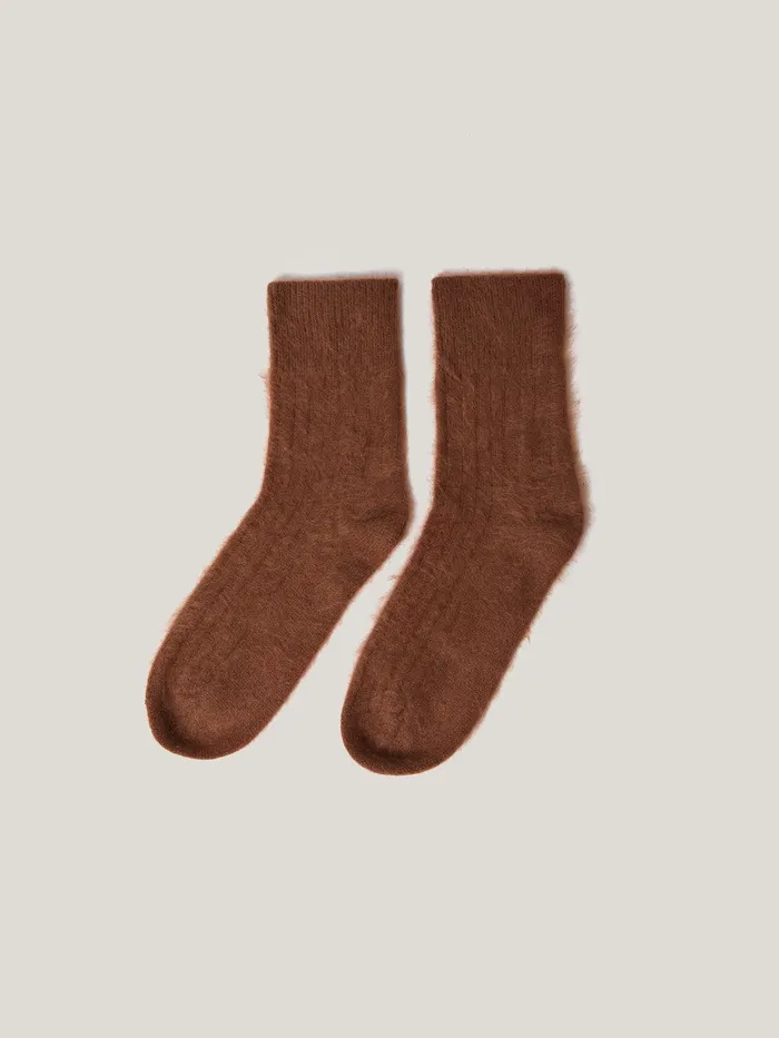 Women Halo Cashmere Sock Ginger Jigsaw Knitwear and Cashmere