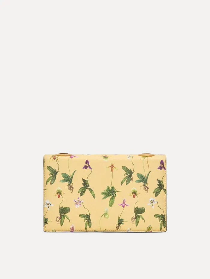 Women Handbags Oscar De La Renta Orchid Printed TRO Bag Butter Women Handbags Oscar De La Renta Orchid Printed TRO Bag Butter
