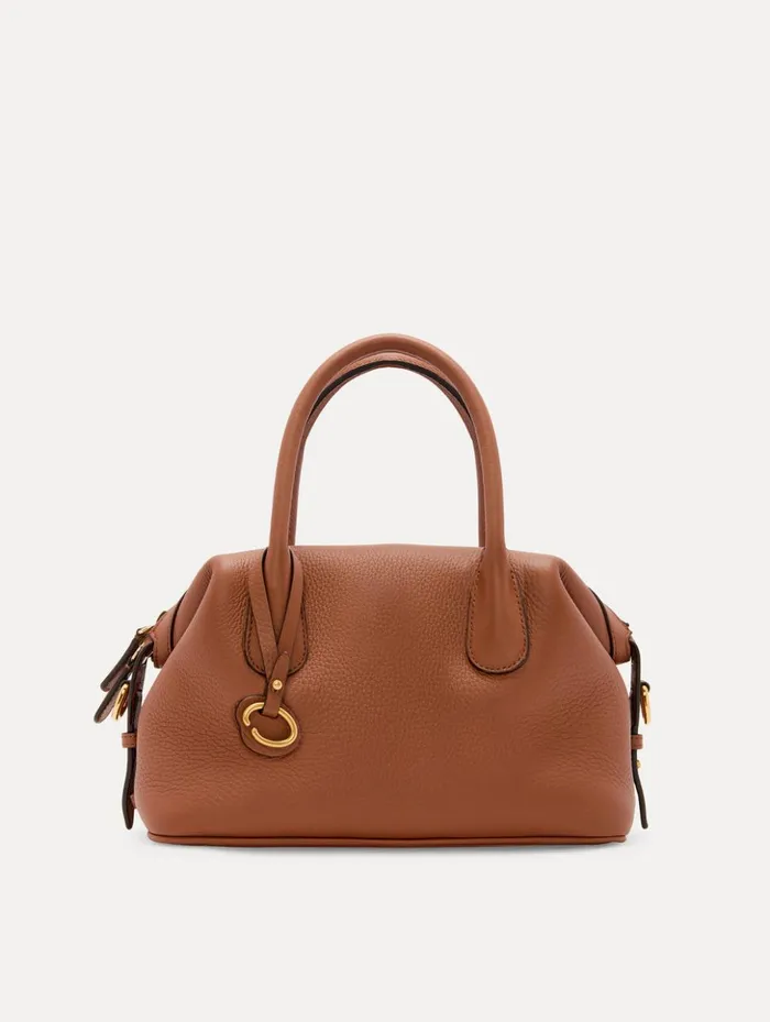 Women Handbags Oscar De La Renta The Mini Dahlia Cognac Women Handbags Oscar De La Renta The Mini Dahlia Cognac