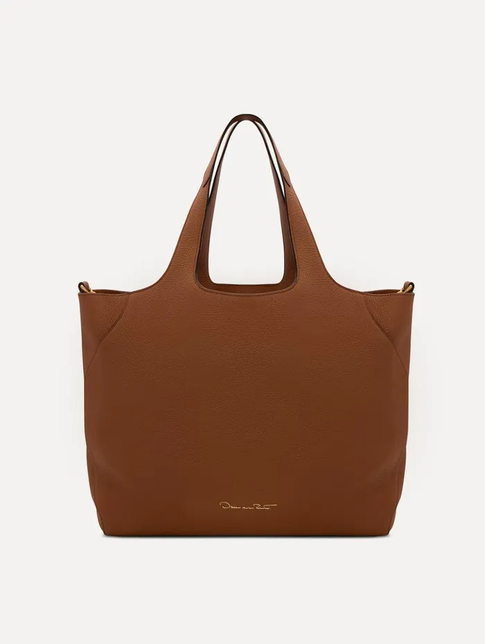Women Handbags Oscar De La Renta The Topaz Cognac