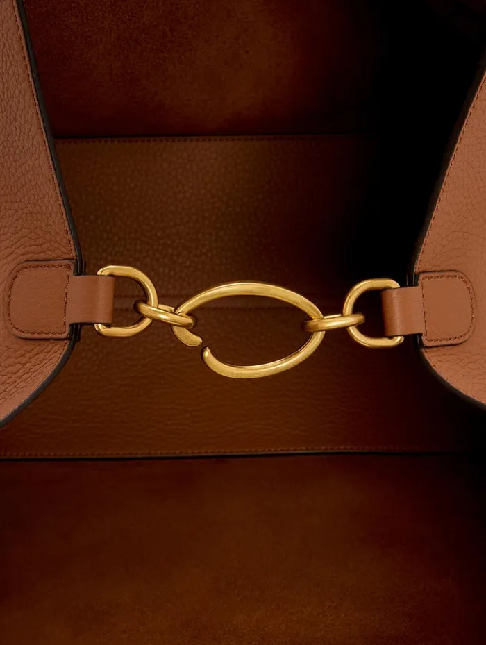 Women Handbags Oscar De La Renta The Topaz Cognac