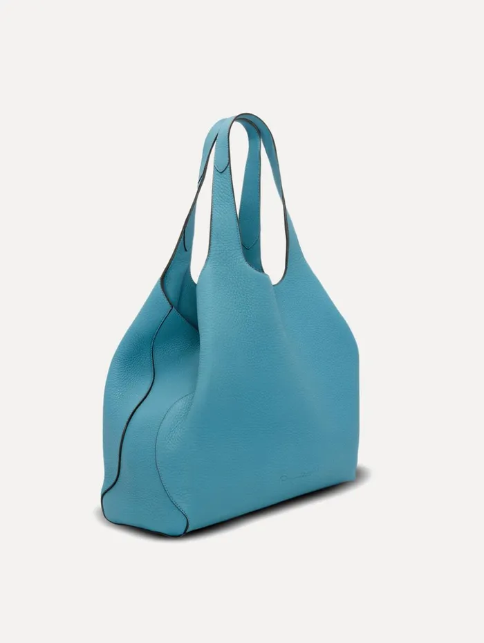 Women Handbags Oscar De La Renta The Topaz Denim Blue