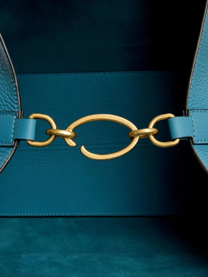 Women Handbags Oscar De La Renta The Topaz Denim Blue