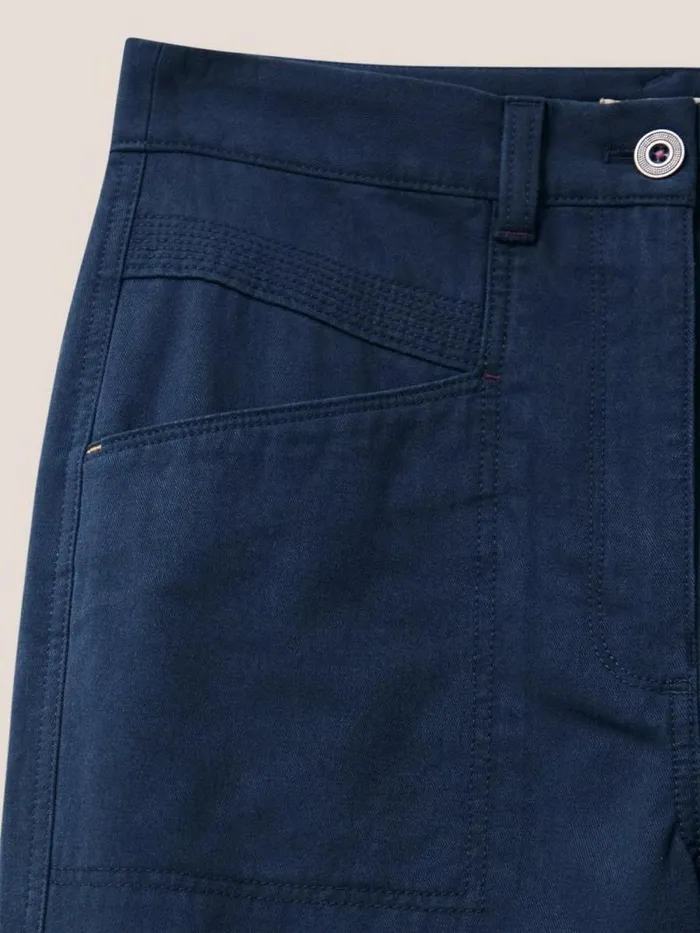 Women Harper Wide Leg Trouser Dark Navy White Stuff Trousers