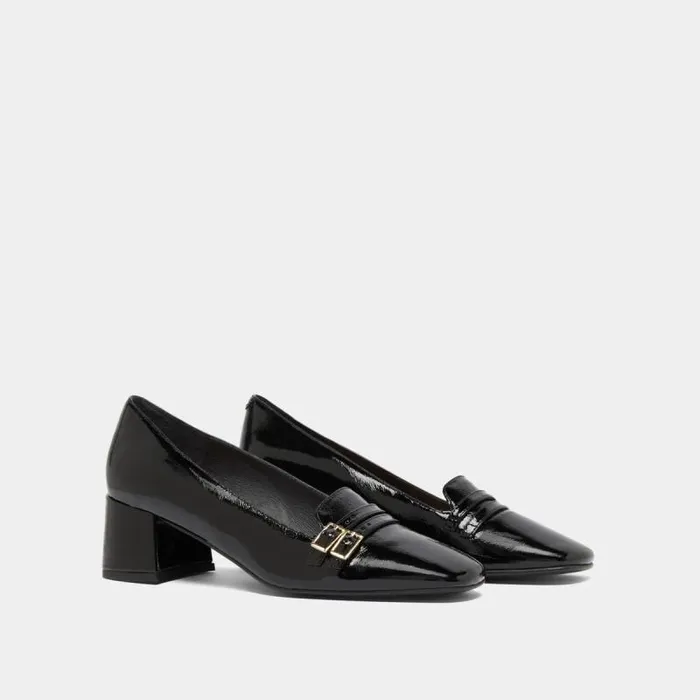 Women Heeled Ballet Flats Black JONAK Ballet Flats