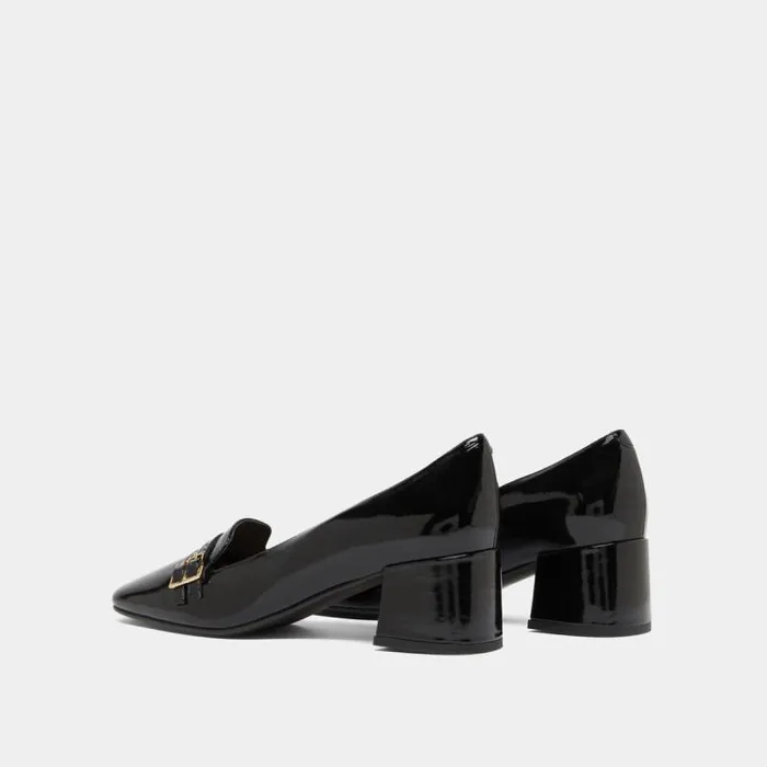 Women Heeled Ballet Flats Black JONAK Ballet Flats
