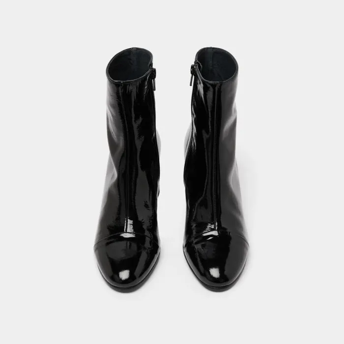 Women Heeled Boots Black JONAK Ankle Boots Lowboots