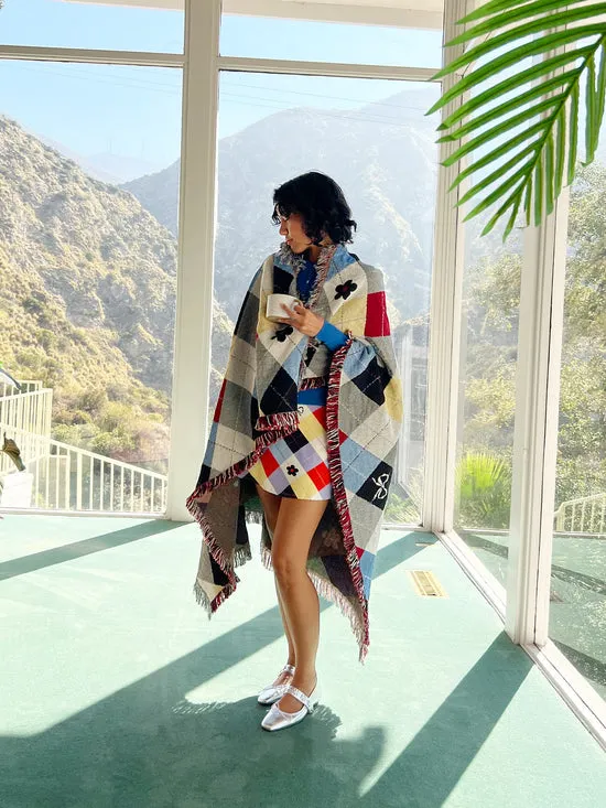 Women Home Lisa Says Gah Archie Throw Blanket Cirque Argyle