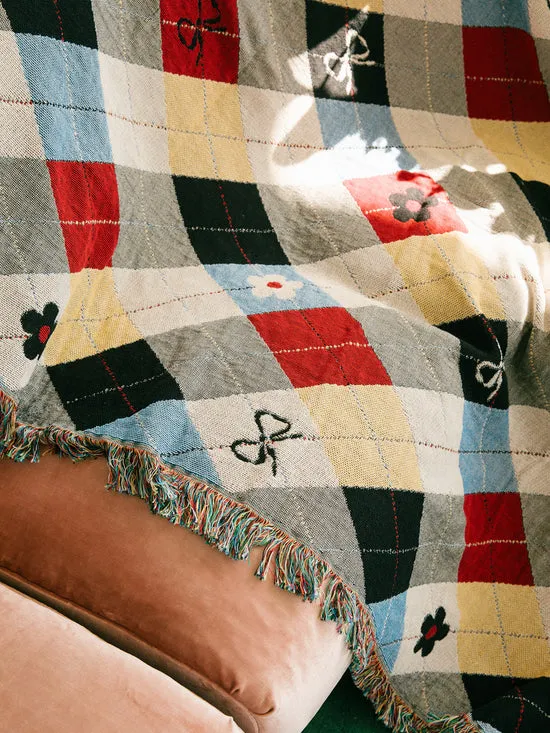 Women Home Lisa Says Gah Archie Throw Blanket Cirque Argyle