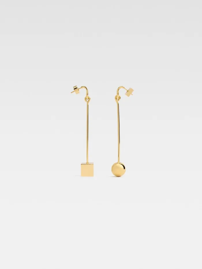 Women Jewellery JACQUEMUS The Nodo Earrings Gold
