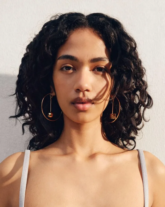 Women Jewellery JACQUEMUS The Nodo Hoops Earrings Gold