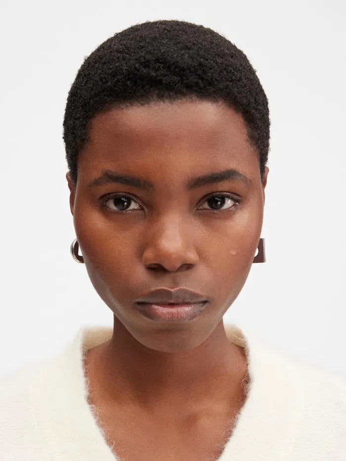 Women Jewellery JACQUEMUS The Rond Carr Earrings Silvertransparent Women Jewellery JACQUEMUS The Rond Carr Earrings Silvertransparent